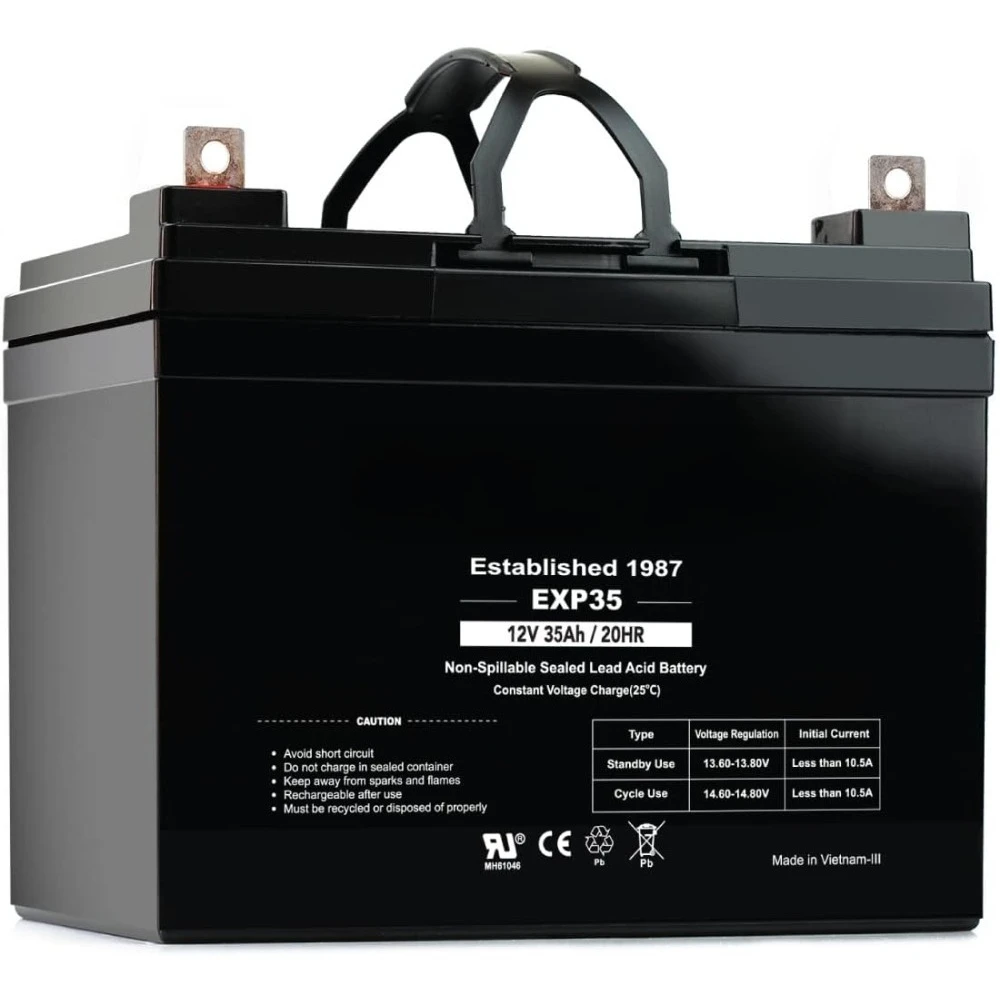 

12 V 35 AH EXP 12350 Sealed Lead Acid Battery Deepcycle Solar Energy Storage