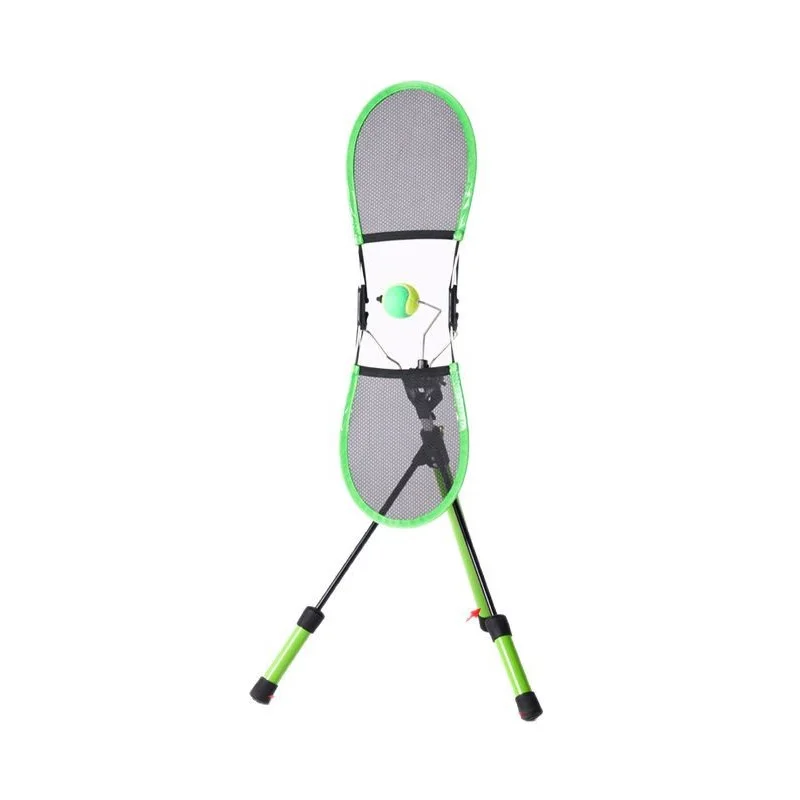 

Теннисный тренажер для падель, инструмент для тренировки отскока, пиклбола, машина для теннисных мячей с поворотным мячом для тренировочного оборудования