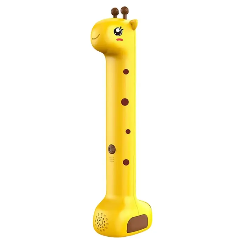 ABGH-Kids Digital Height Measuring Device Cartoon Giraffe Cordless Height Stadiometer Portable Accurate Smart Children Adults