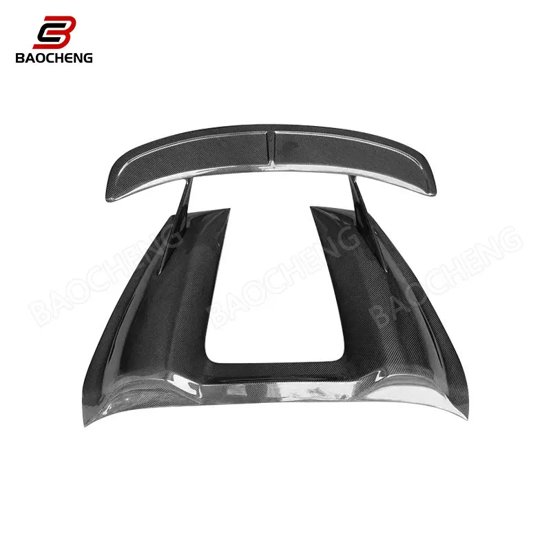 For Porsche 718 981 Boxster Hump Tail Wing high quality carbon fiber material factory direct wholesale price