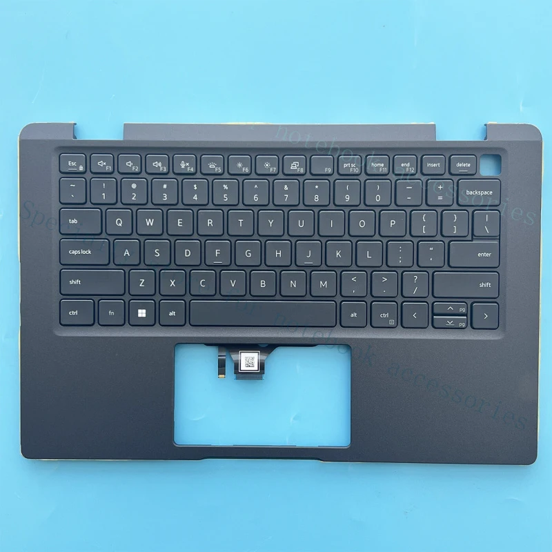 

A+ New DXP1H 0DXP1H For Dell Latitude 7320 Upper Case Cover Palmrest Keyboard