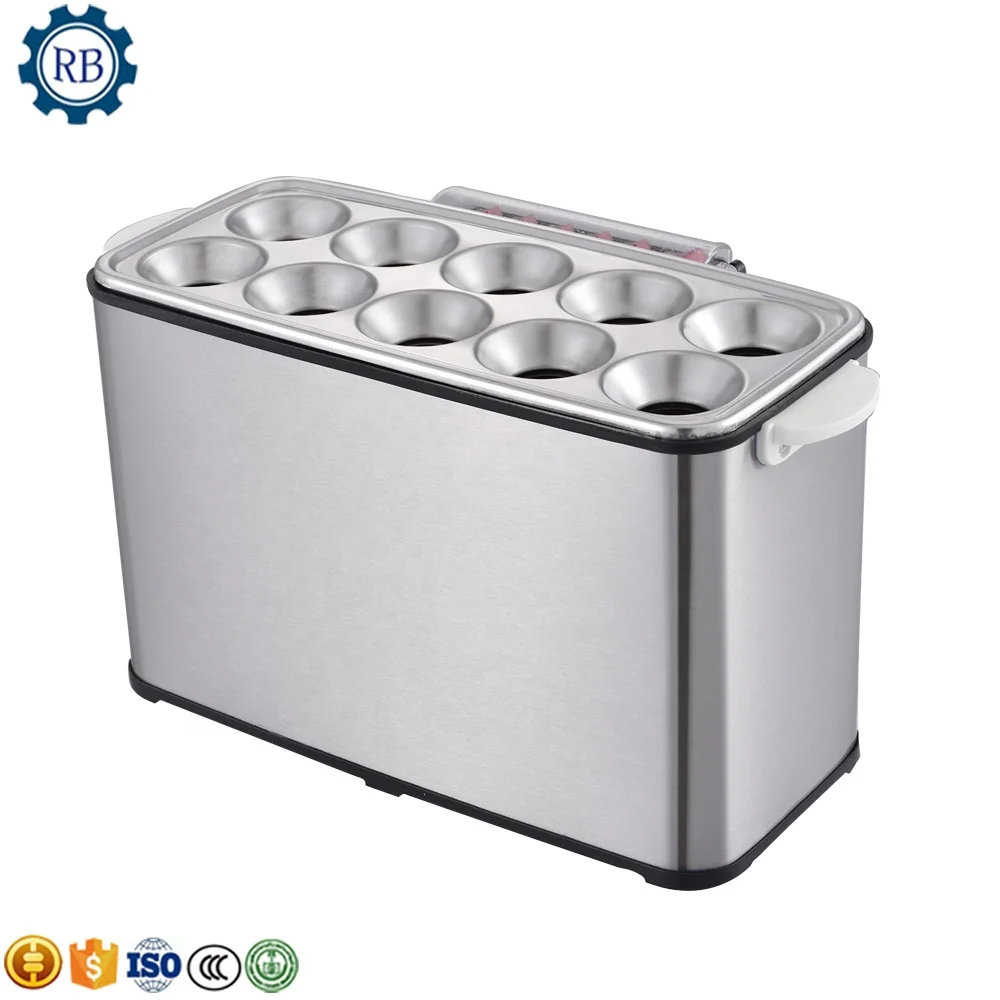 Commercial Constant Temperature Motor Egg Sausage Roll Machine Electric/Gas Heating 120 Pcs/h Capacity