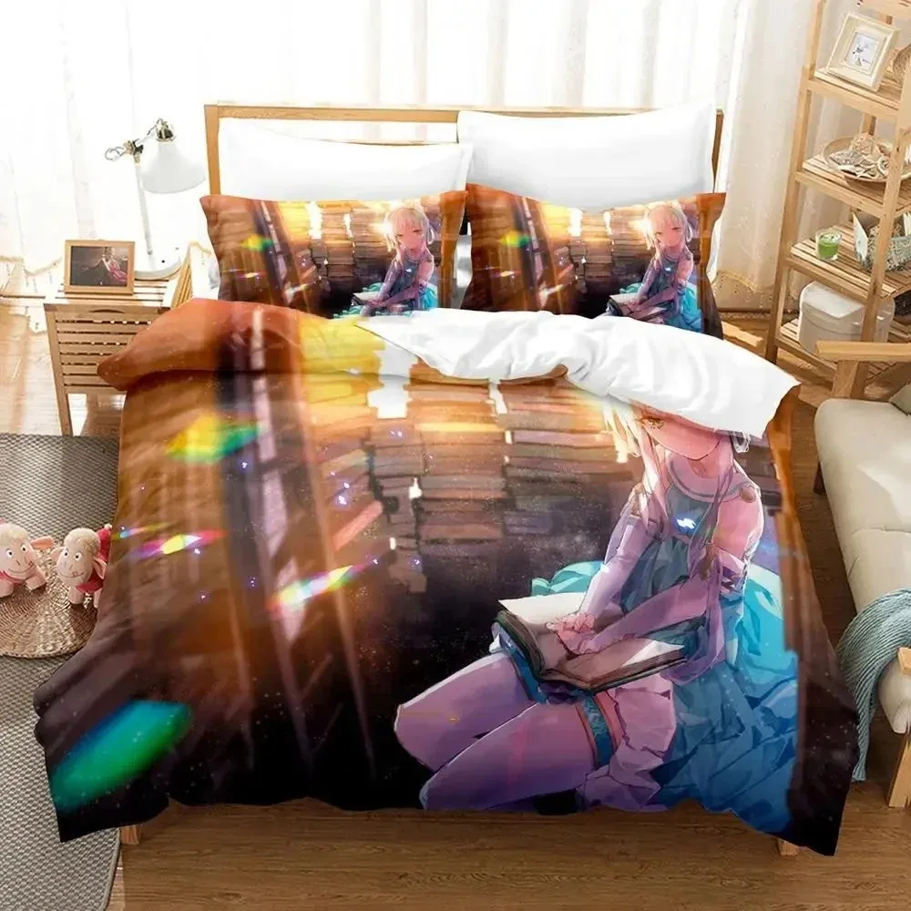 

Atelier Sophie The Alchemist of the Mysterious Book Bedding Set Boys Girls Twin Queen Size Duvet Cover Pillowcase Bed Kids Adult