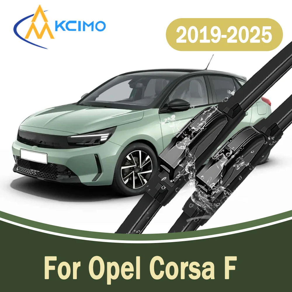 

All-Weather Front Windscreen Wiper Blades For Opel Corsa F 2019-2025 Silent High Quality Car Windshield Replacement Parts 2Pcs