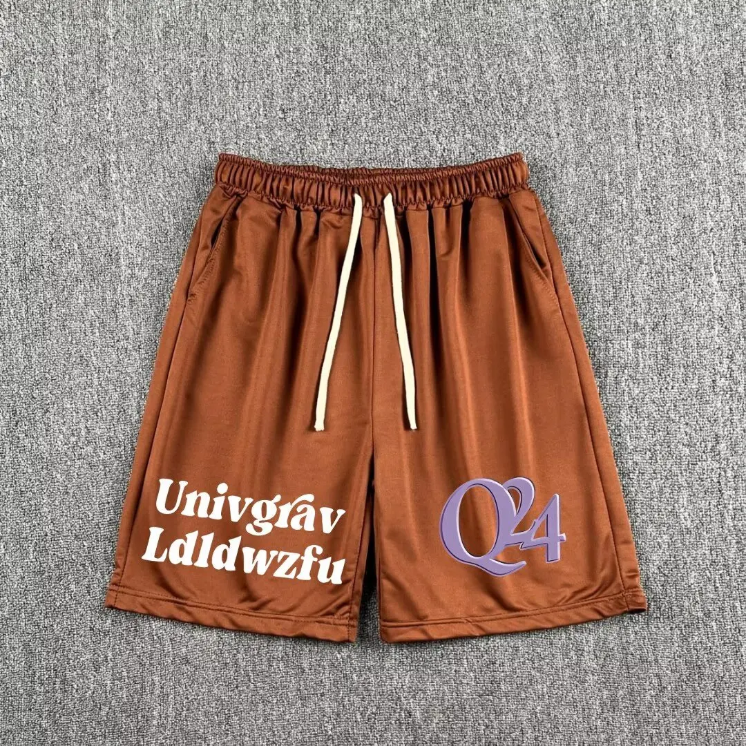 ジムスポーツメンズショーツアメリカンスタイルジョガー屋外ランニングバスケットボールトレーニングショーツ夏のビーチパンツフィットネス 2025 新しい