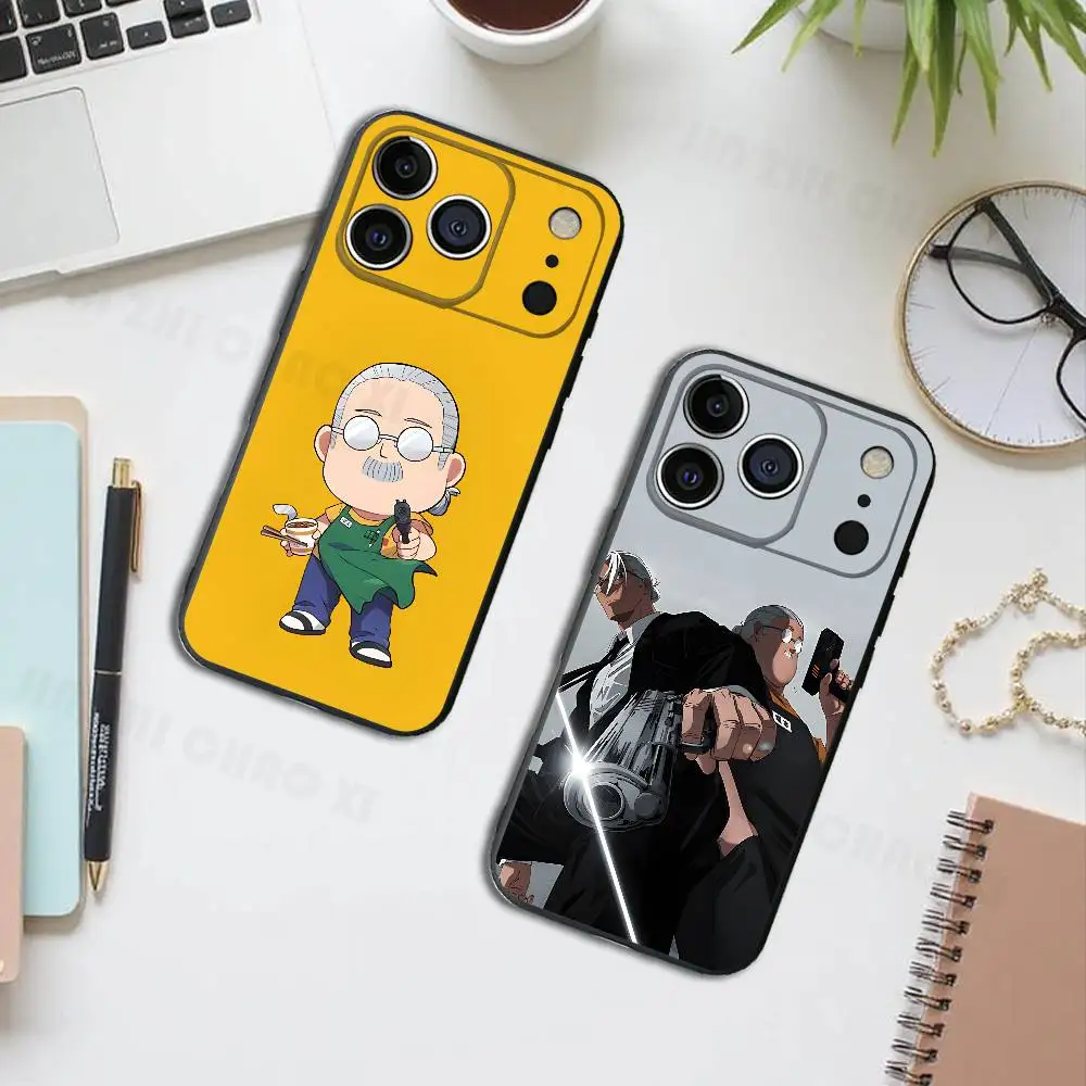 

S-Sakamoto D-Days Black Phone Case For IPhone 17 16 15 14 13 12 13 12 11 Pro Max Plus XS XR Silicone Soft Back Cover