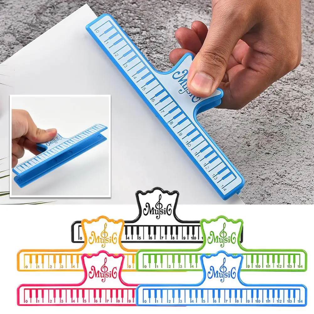 

1pcs Universal Piano Sheet Music Clip Music Score Fixed Holder For Guitar Violin Piano Music Instruments Accessories W3W0