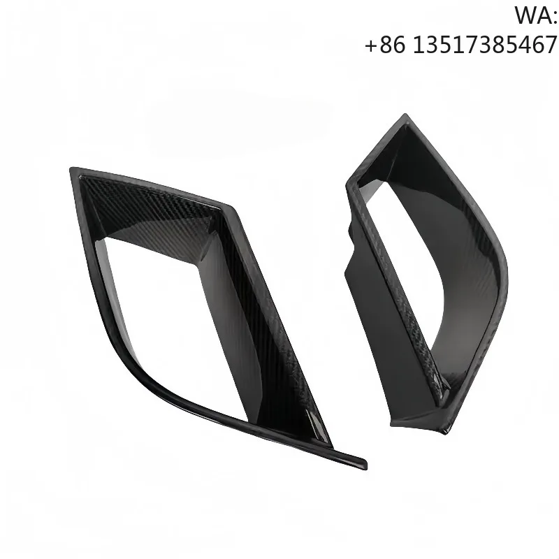 

Upgraded Dry Carbon Fiber M-style Front Bumper Vent and Front Bumper Trim for BMW 7 Series G70