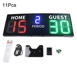 Electronic Scoreboard Remote Control Portable Match Digital Scoreboard For Tennis Basketball Billiards