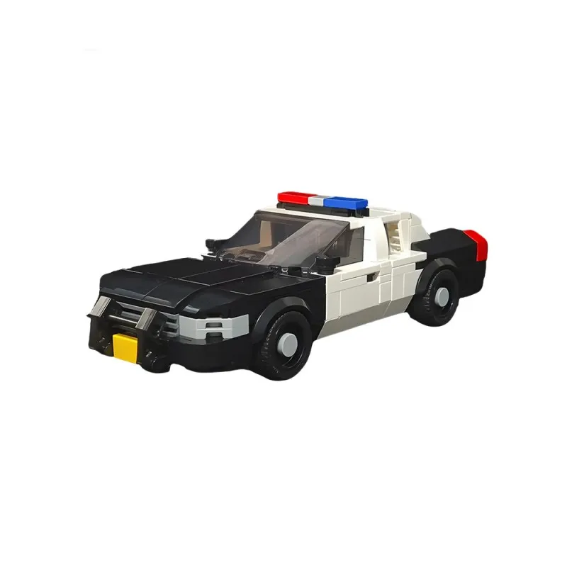 

MOC 303PCS Crown Victoria Police Interceptor Car Model Technical Vehicle Building Blocks Construction Set Adults Fun Man Toys