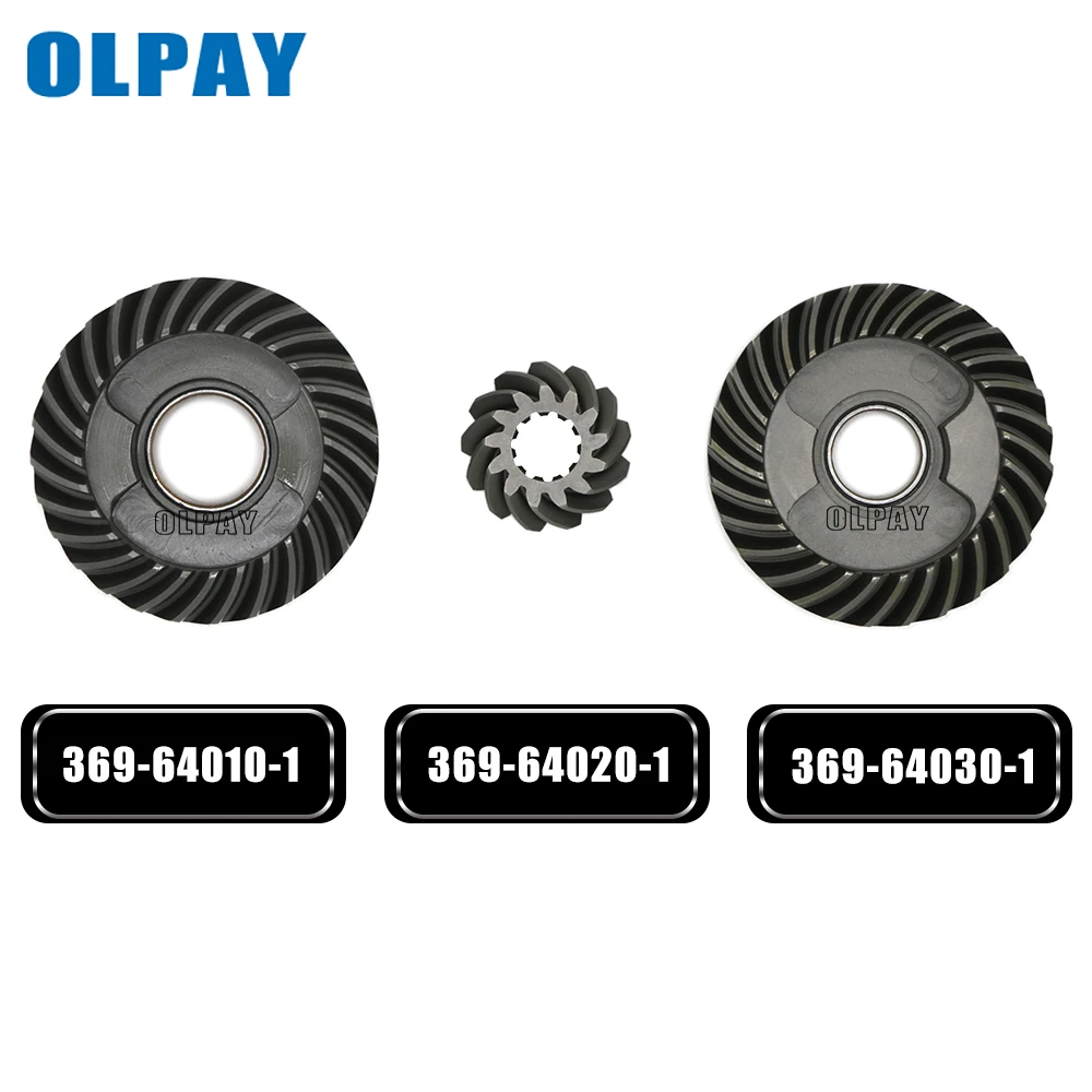 Gear set for Mercury Tohatsu 4 stroke 5HP 6HP 369-64010-1 369-64030-1 369-64020-1