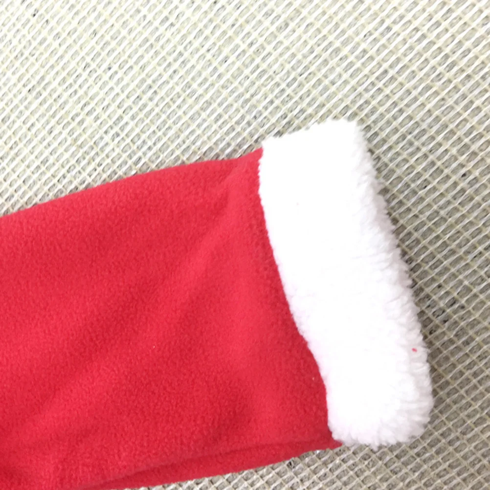 Set di cappelli natalizi per neonato Pagliaccetto in cotone per neonato Adorabile abbigliamento per neonato 80 cm Pagliaccetto per neonato per fotografia di feste per ragazzo