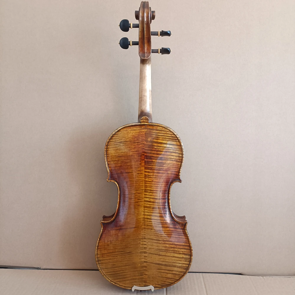 40 year old European spruce！strong tone！Handmade Violin 4/4 Italian retro Oil Varnish Vinlino set professional musical instrumen