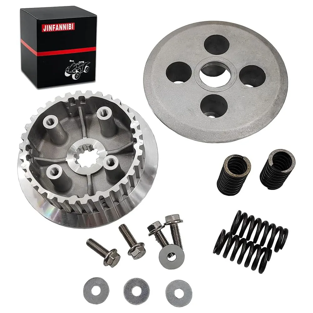 For Kawasaki KX100 1998-2010 2011 2012 2013 2014 2015 2016-2021 KX112 Clutch Center Inner Hub Outer Pressure Plate Kit