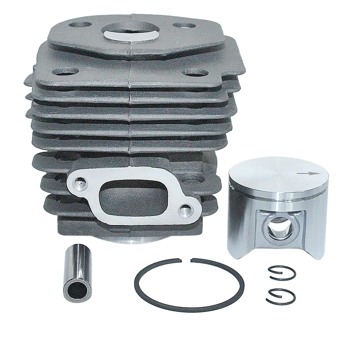 Imagem -02 - Diâmetro Grande Nikasil 47 mm Cilindro Pino Anel de Pistão Kit Anel Circlip para Husqvarna 357 359 357 xp Epa Motosserra 537 15 73 02537 15 7302