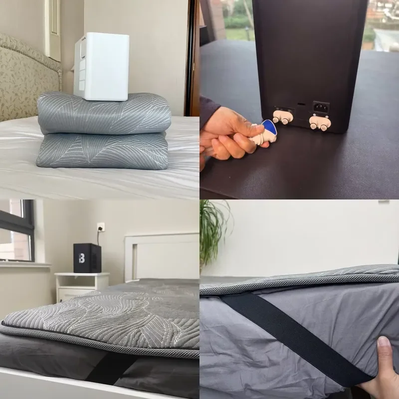 New Model Dual Zones Control Cooling and Heating Smart Mattress Warm and Safe Pod Bed Pad for Winter and Summer Mattress