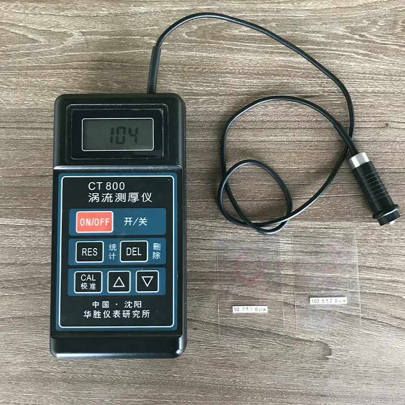 

CT800 Eddy Current Thickness Gauge Aluminum Alloy Aluminum Anodized Paint Film Coating