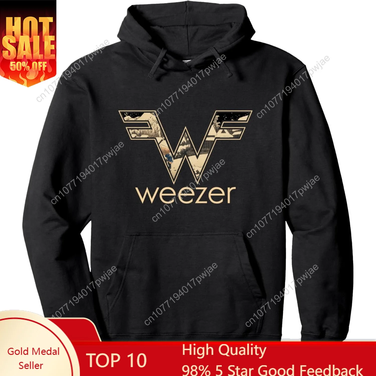 

Weezer Pinkerton W Pullover Hoodie