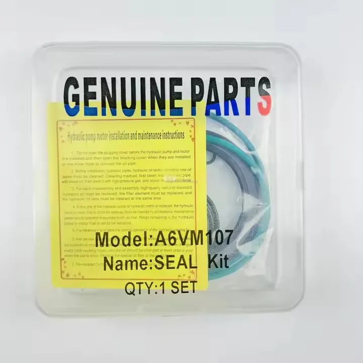 

Sold China Supplier Rexroth hydraulic pump repair parts seal kit A7VO107/A6VM107