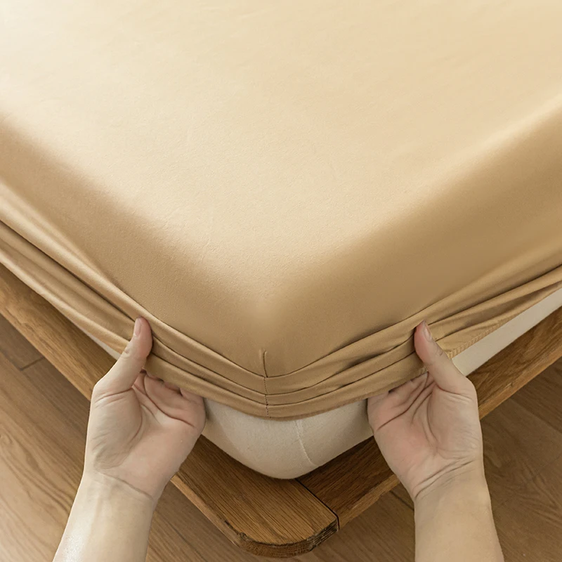 100% Waterproof Mattress Cover Protector Adjustable Non-slip Bed Fitted Sheet With Elastic Band for King Queen 90/140/160/200