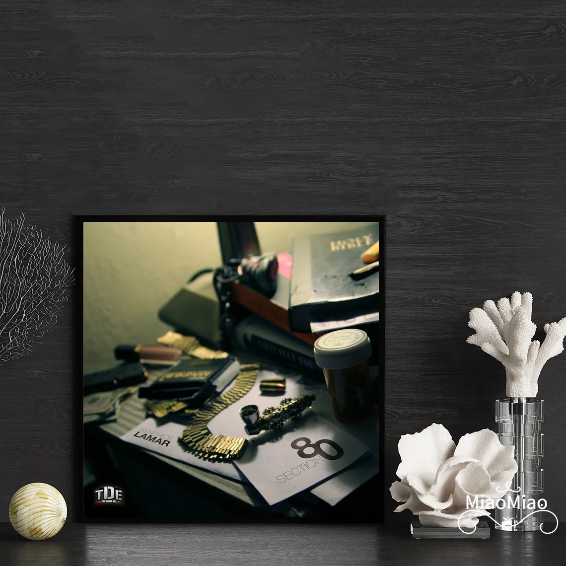 Kendrick Lamar Section.80 Music Album Poster Canvas Art Print Home Decor Wall Painting ( No Frame )