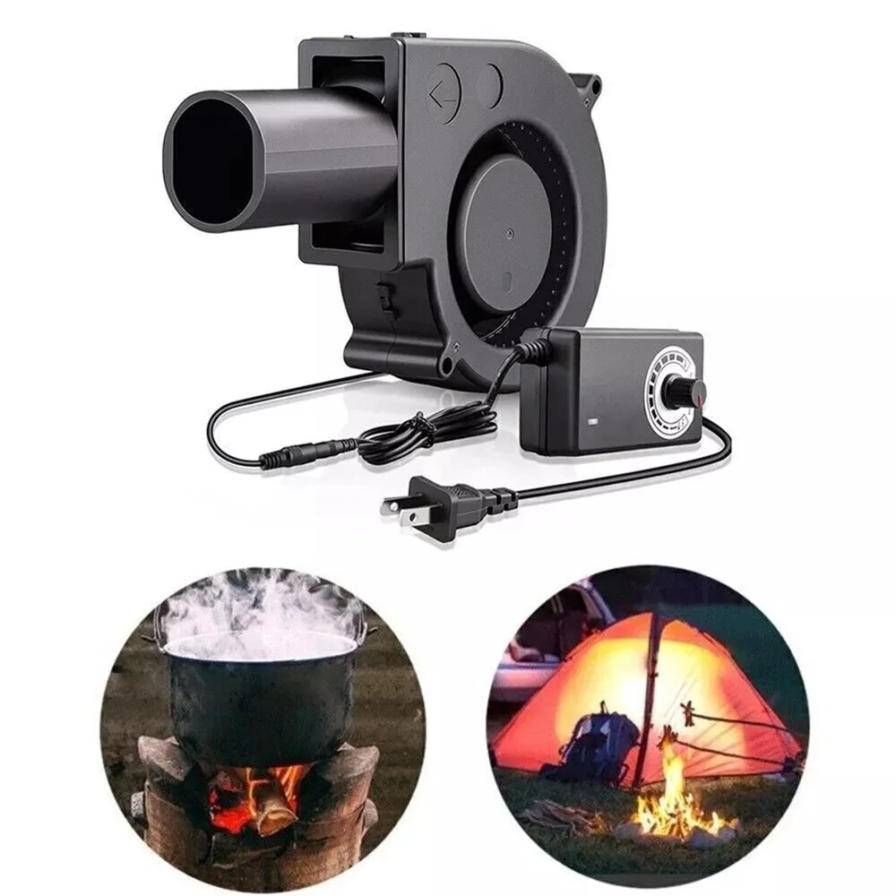 1 قطعة مروحة شواء قابل للتعديل مروحة نفخ ل شواء سخان منفاخ منفاخ الهواء الطبخ سرعة تحكم في الهواء الطلق آلة محمولة #3