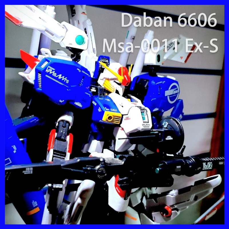 

Daban 6606 Msa-0011 Ex-S Exs Mg 1/100 In Stock Assembly Model Kit Action Figures Model Toys Two Color Armor Plastic Kids Gifts