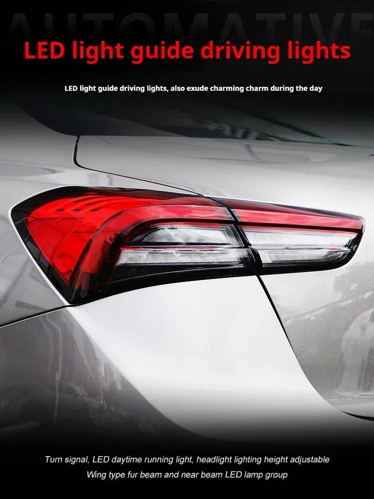 

FT Car Lights forMaserati Ghibli Taillights 2014-2022 Ghibli LED Tail Lamp Dynamic Turn Signal Light Car Taillights Assembly
