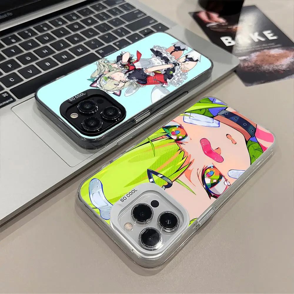 Zenless Zone Zero Sunna Translucent Mobile Phone Case for iPhone 17 16 15 14 13 12 11 X XR XS Air Pro Max Plus Colorful Cover