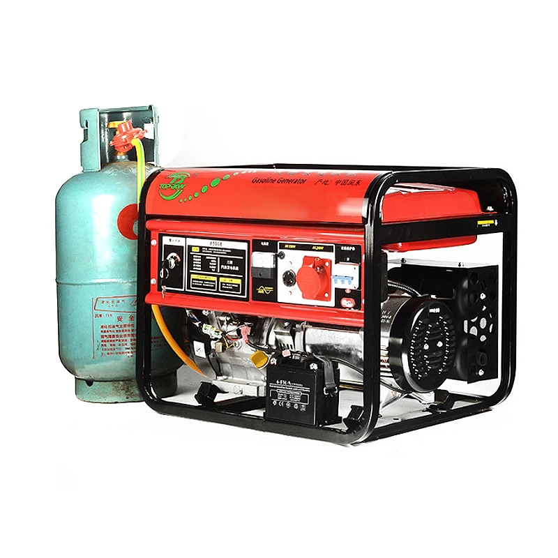 

5kva dual fuel generator 4kW gasoline liquefied natural gas liquefied petroleum gas high powe generator