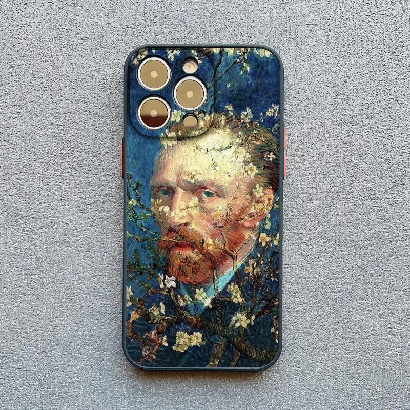 Retro Van Gogh Ölgemälde Telefon Fall Für iPhone 16 15 14 Plus 17 11 13 12 14 Pro MAX XR X Vintage Stoßfest Abdeckung Funda – Detail 12