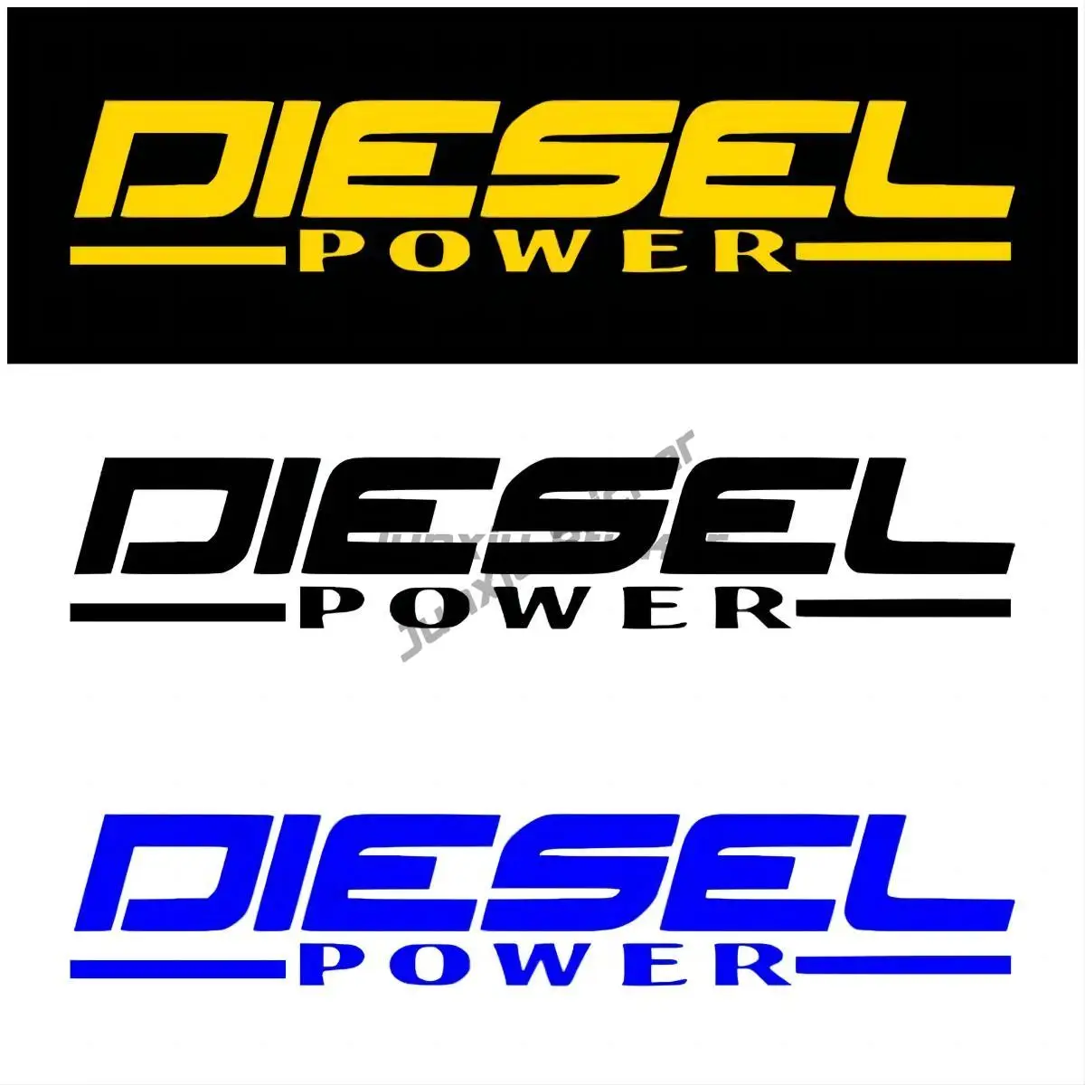 Diesel Power Die-Cut Vinyl Decal Car Sticker Waterproof Auto Decors on Carbody Bumper Rear Window Laptop