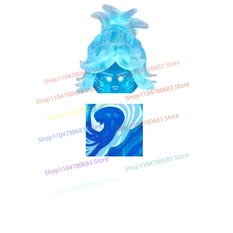 

MOC New Doll Building Blocks Mini Doll Underwater Blue Toys Holiday Gifts Hobby Collection Ornaments.