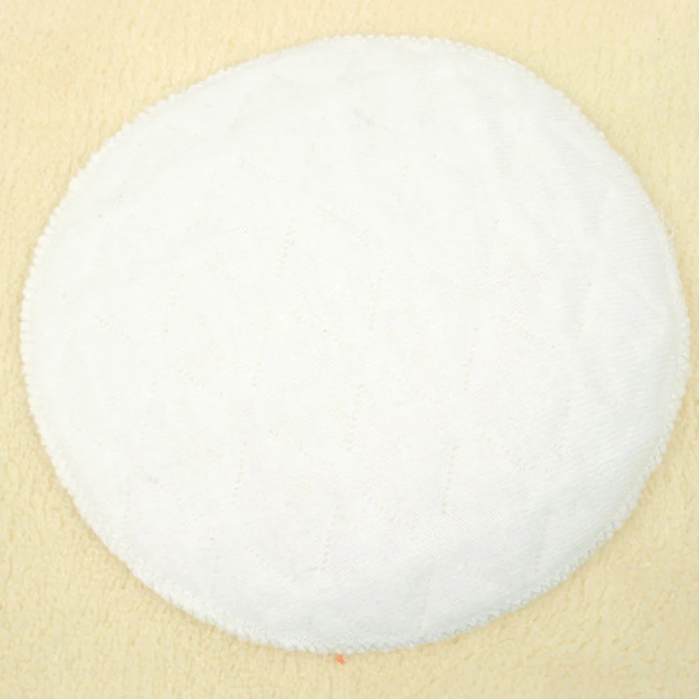 

100 pcs Anti-Overflow Breast Pads Premium Leak-Proof Reusable Nursing Pads For Sensitive Skin Day Night Protection White