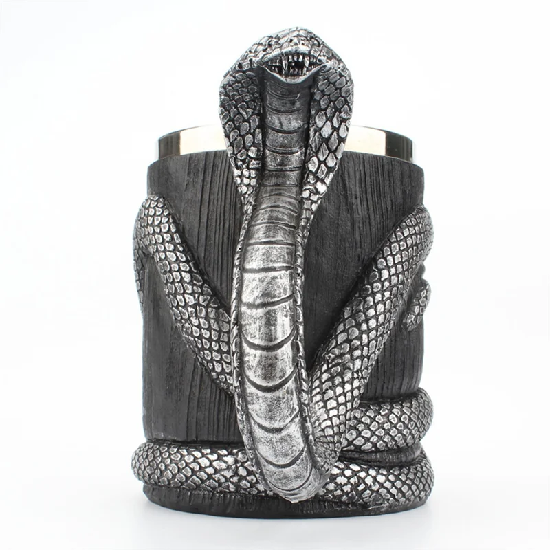 ELEG-バイキングスタイルビールジョッキ、二重壁断熱ドリンクカップ、金属製インテリア、ホットおよびコールド飲料に最適