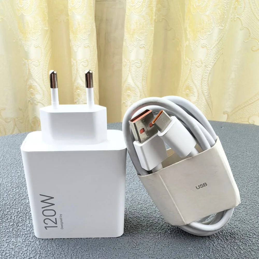 

Зарядное устройство 120W Turbo Fast Charge (быстрая зарядка) EU Hypercharge для Xiaomi 15 14 13 12 11T, Redmi K90, Note 13 14 15 Pro Plus, Mi 17 Pro Max