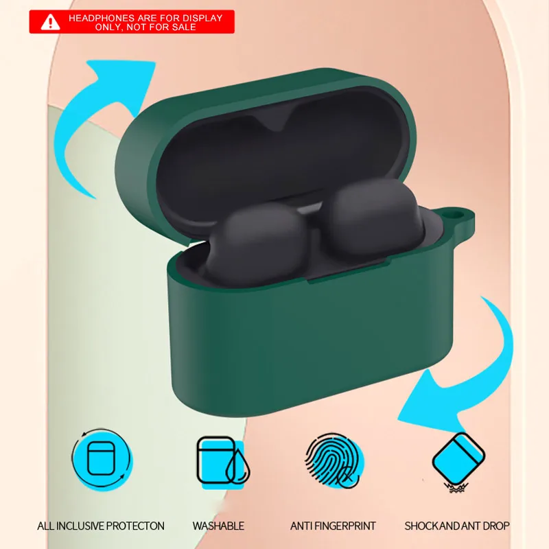 For SONY WF-1000XM6 Headset Silicone Headset Case 10-color Dustproof And Scratch-proof Earphone Protect Bluetooth Headset Case