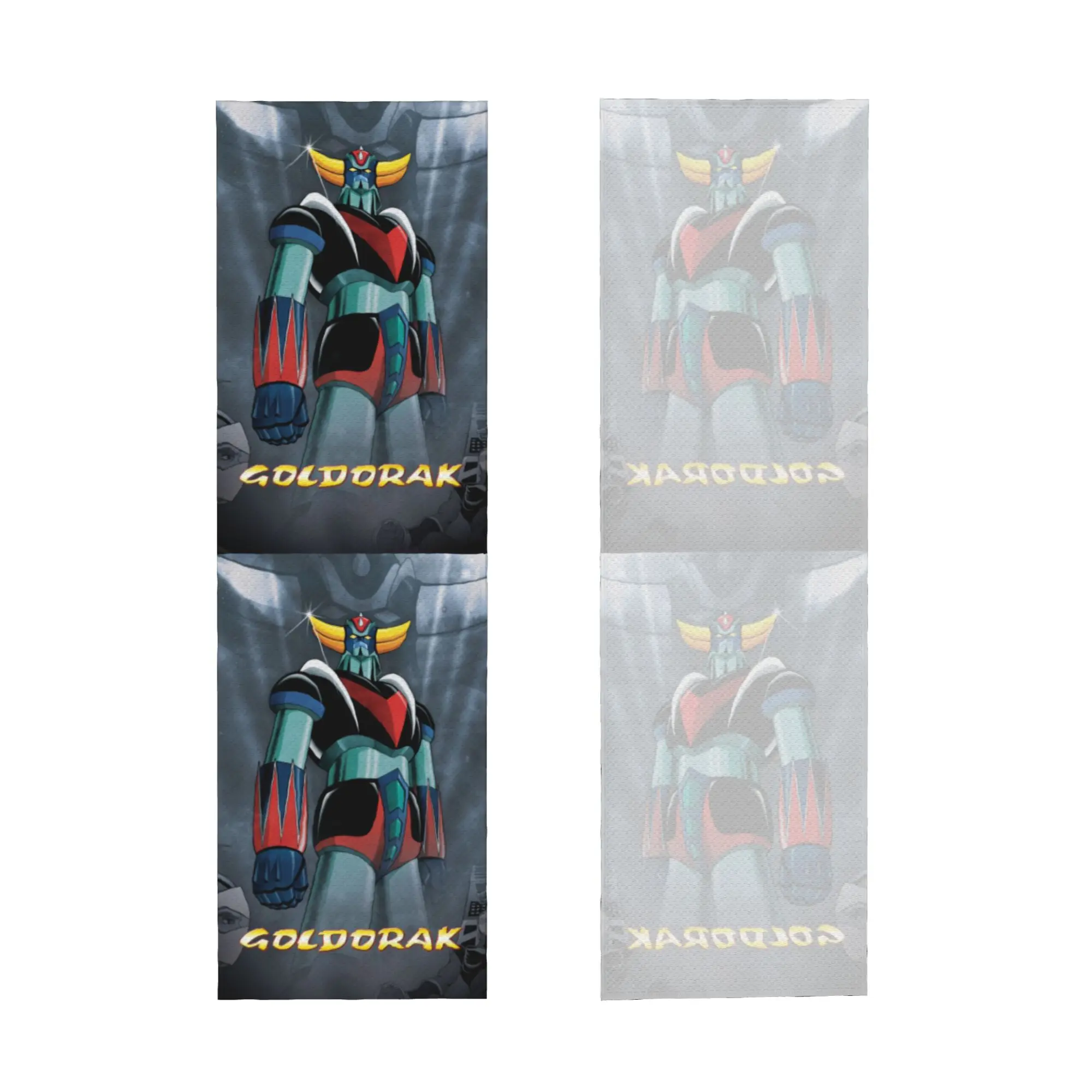 Goldorak Grendizer Cold Exercise Towel Anime UFO Robot Goldrake Yoga And Fitness Running Outdoor Activities Travelling Towels