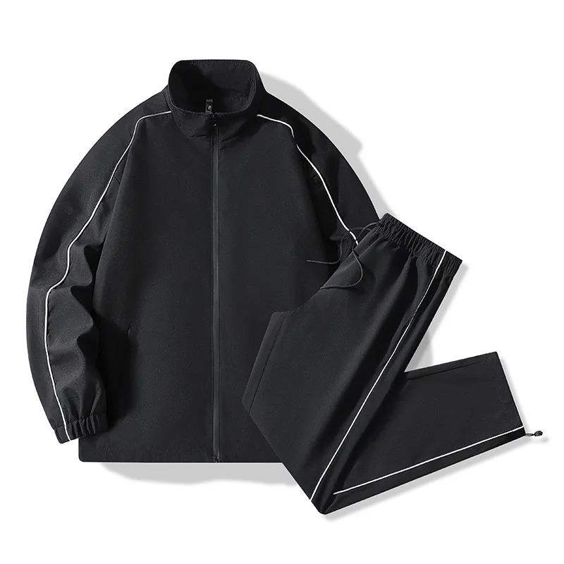 

Men's Sports and Leisure Set for Spring and Autumn Outdoor Fitness Loose and Trendy Versatile and Fashionable Two-piece Set