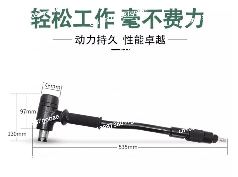 Pneumatic rust hammer SP-S2 handheld rust knocker Marine rust removal and paint removal tool