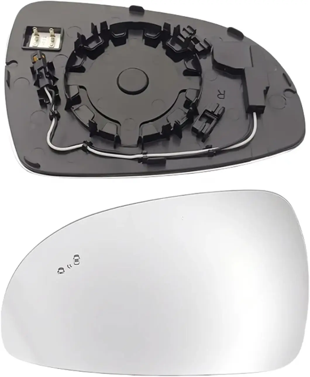 

For rearview mirror Unheated mirror with blind spot heating Car Compatible With Kia SPORTAGE 87611-D9000 87621-D9000 2015-2021