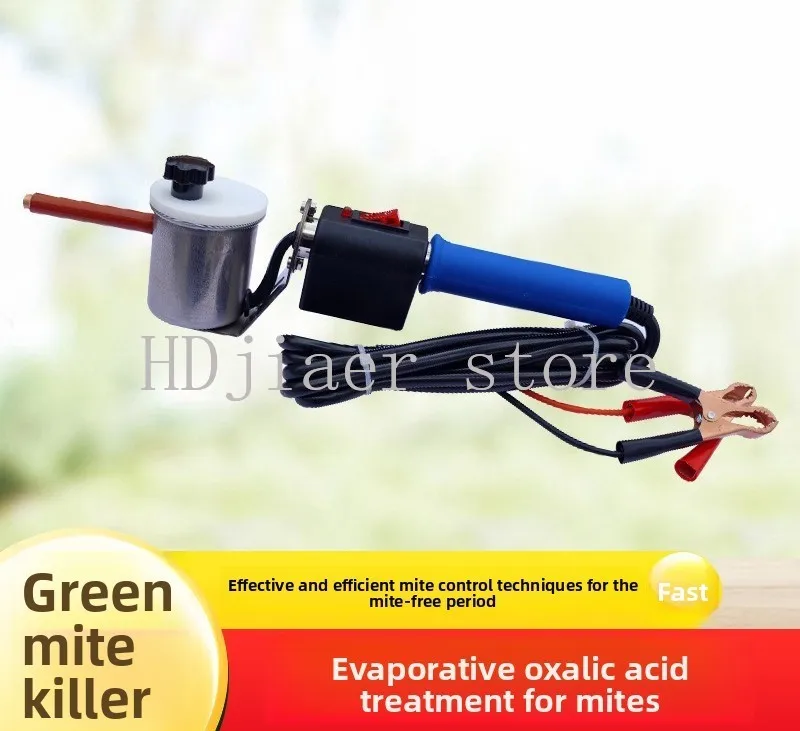 

Electric Heating Oxalic Acid Vaporizer - Varroa Mite Remover for Bee Hives, Pesticide-Free Nebulizer Beekeeping Equipment