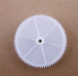 78teeth Modulus 0.5 Plastic Gear 782.5A Aperture 2.4mm 0.5M Single-layer Gear DIY Model Part Accessories