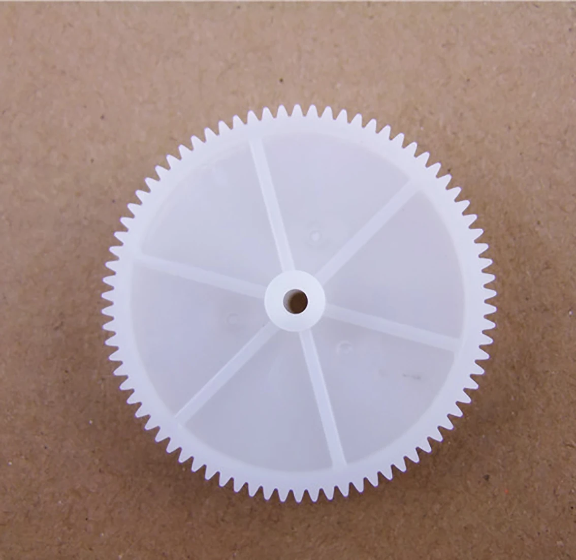 Plastic Gear Modulus 0.5 78teeth 782.5A Aperture 2.4mm 0.5M Single-layer Gear DIY Model Part Accessories