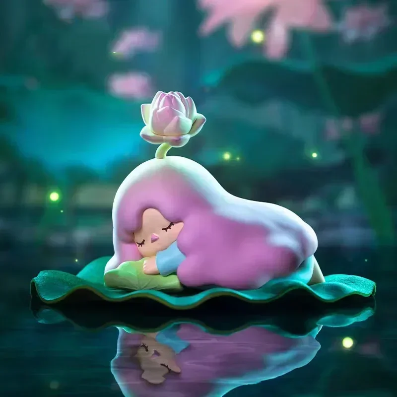 

POP MART Pucky Sleeping Forest Series Blind Box Toys Kawaii Anime Action Figure Caixa Caja Surprise Mystery Box Dolls Girls Gift