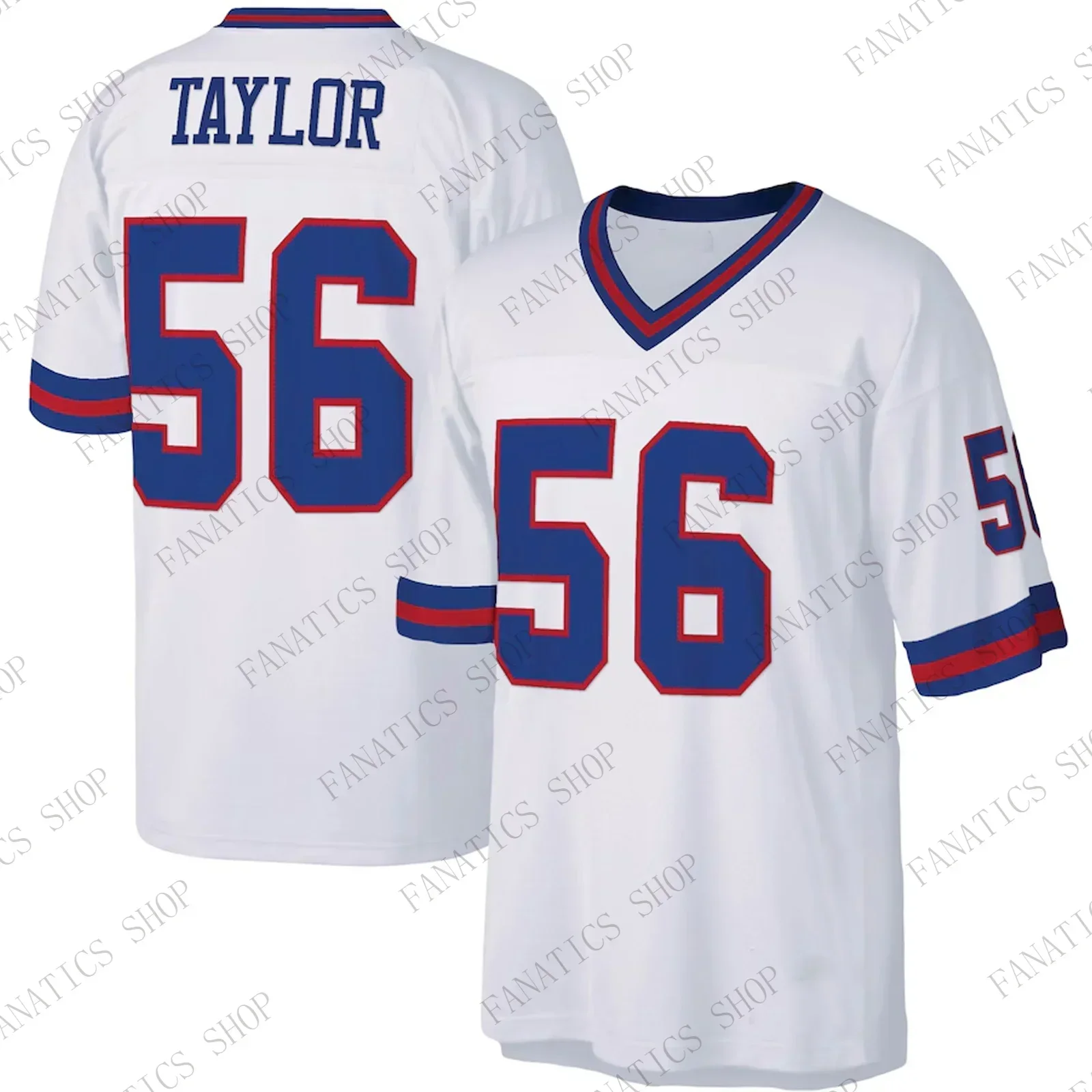 2024 New Arrival Summer Lawrence Taylor Giants Retired Player Rugby Jersey #56 Training Jersey Rugby Uniform for Adult&Kid