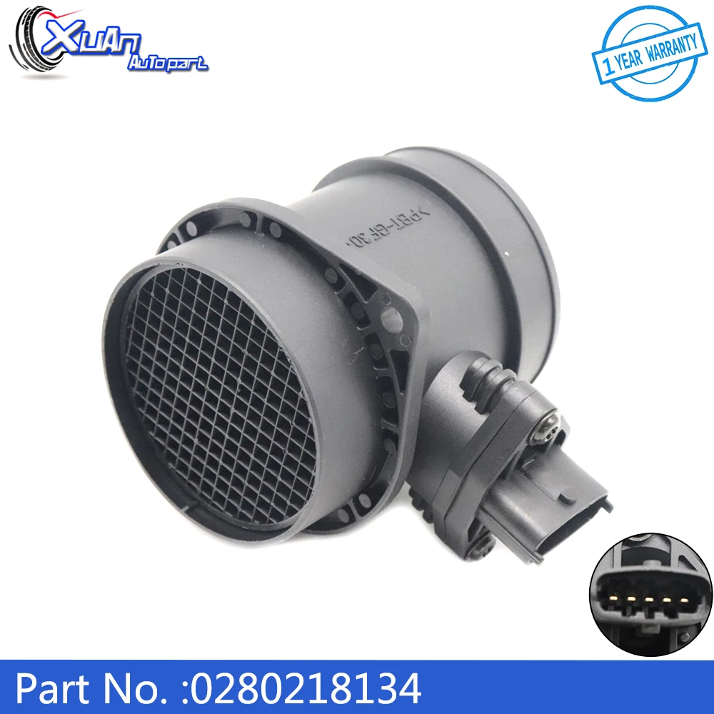 

XUAN MAF MASS AIR FLOW METER SENSOR 0280218134 For Volvo C30 C70 S40 2004-2013 31342364 8692624 86926240