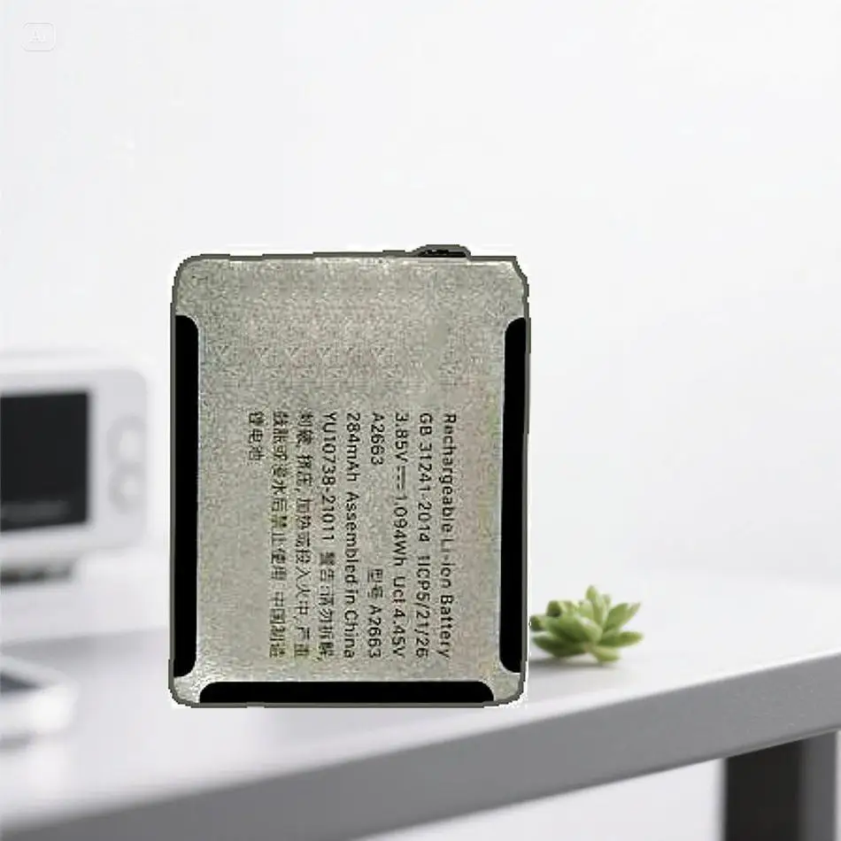 

Аккумулятор для часов 284 мАч для Apple Series 7 S7 41 мм A2663, безопасный и надежный источник питания