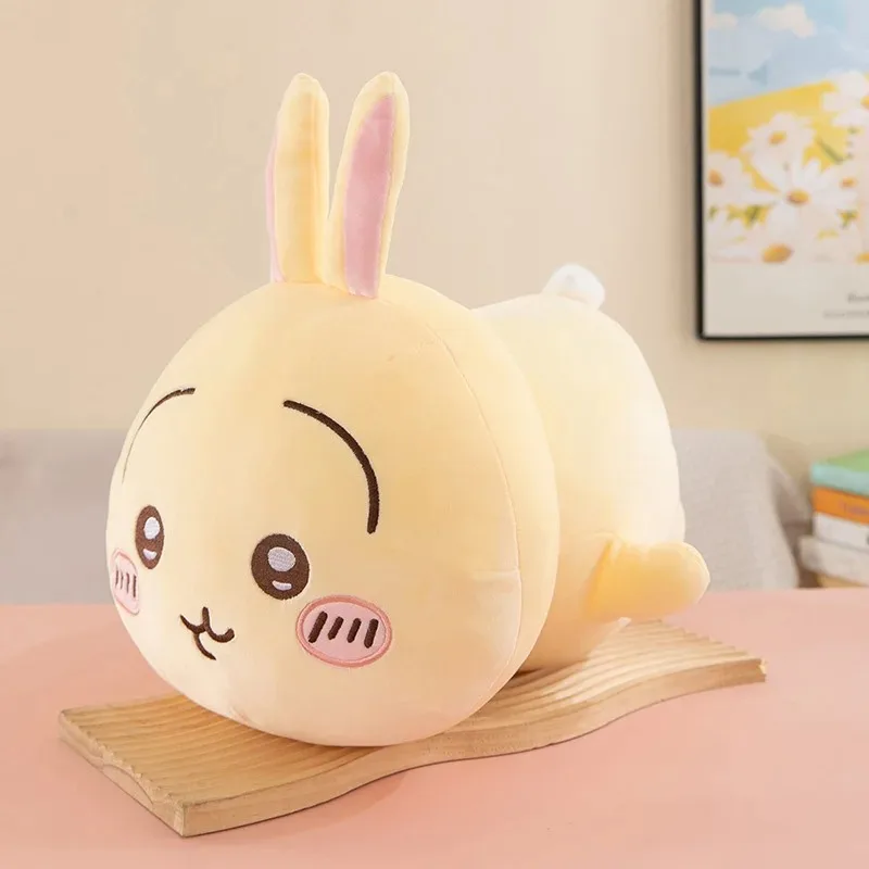 Hot Momonga Plush Pillow Soft Cute Chiikawa Usagi Hachiware Anime Doll Ornament for Girls Home Decor Cartoon Style