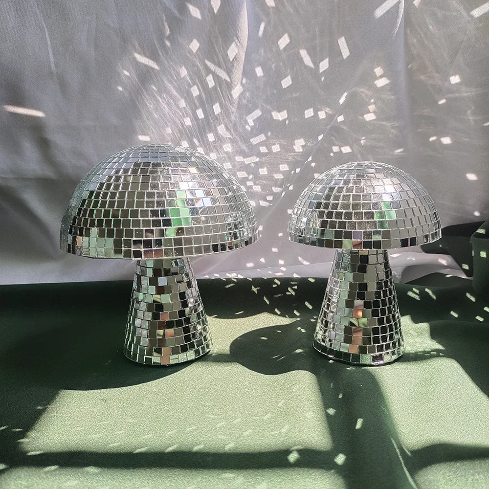 

Mushroom Disco Ball For Home Decorations Party Decor Mirror Disco Ball Mushroom Shape Wedding Decoration Disco Ball Home Decor
